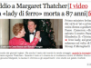 E morta Margaret Thatcher Margaret Thatcher 