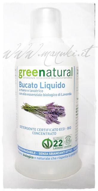 Pulizie Eco-Bio: Review GreeNatural - Detersivo Bucato liquido mano e lavatrice