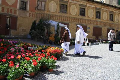 mercato dei fiori in Piazza del Seminario
