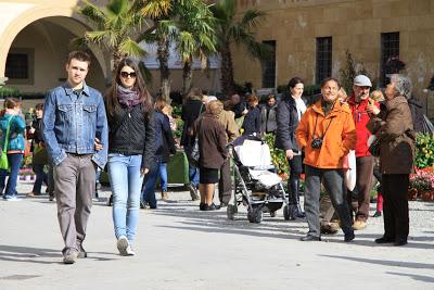 mercato dei fiori in Piazza del Seminario