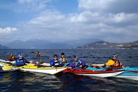 Sunday paddling with surprise