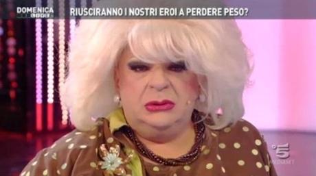 PLATINETTE A DIETA DA BARBARA D'URSO A DOMENICA LIVE 2013