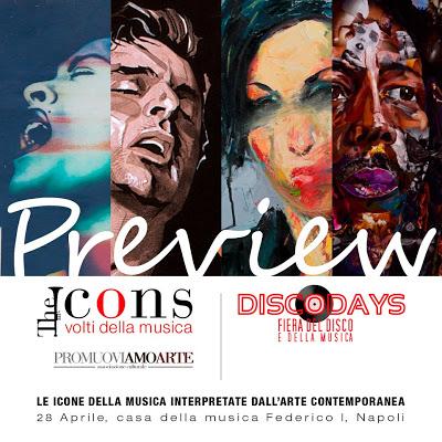 “The icons”; il progetto nato da una idea di Nello Arionte arriva a Napoli