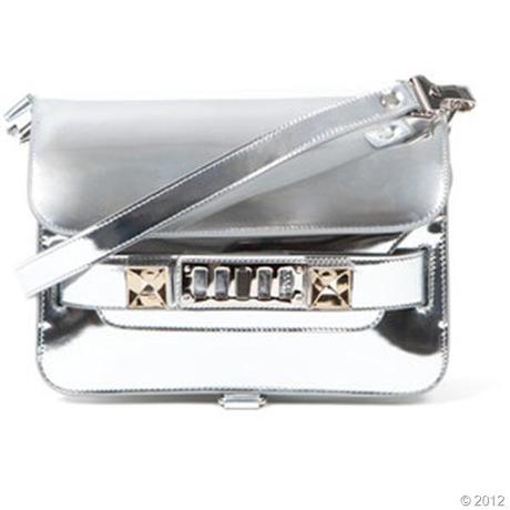 proenza mirror bag, proenza silver bag, borsa proenza argento, must have 13