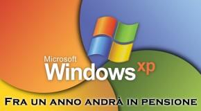 Windows XP - Fra 1 anno in pensione - Logo