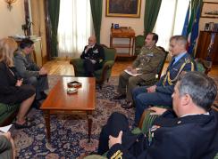 Roma/ Incontri. Il Capo di Stato Maggiore della Difesa Serbo visita lo Stato Maggiore della Difesa