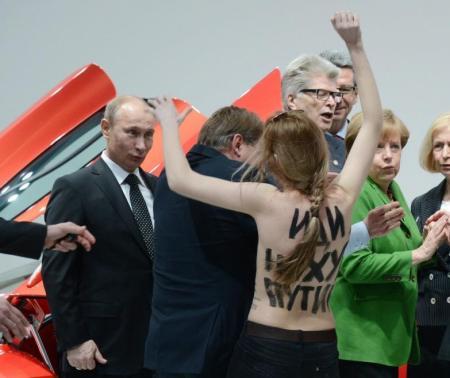 Femen e Putin