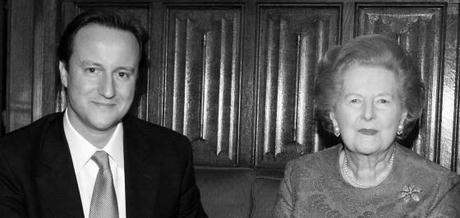 Cameron meets Thatcher