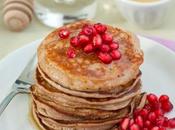 Pancakes alle castagne melagrane.