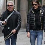 Roberto Cavalli con la fidanzata Lina Nilson e i cani01