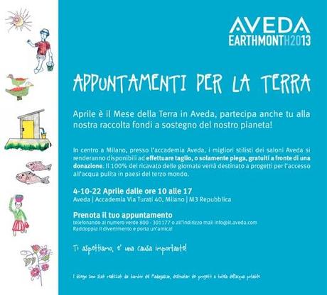 #avedaearthmonth _ aiutiamo Aveda a far del bene