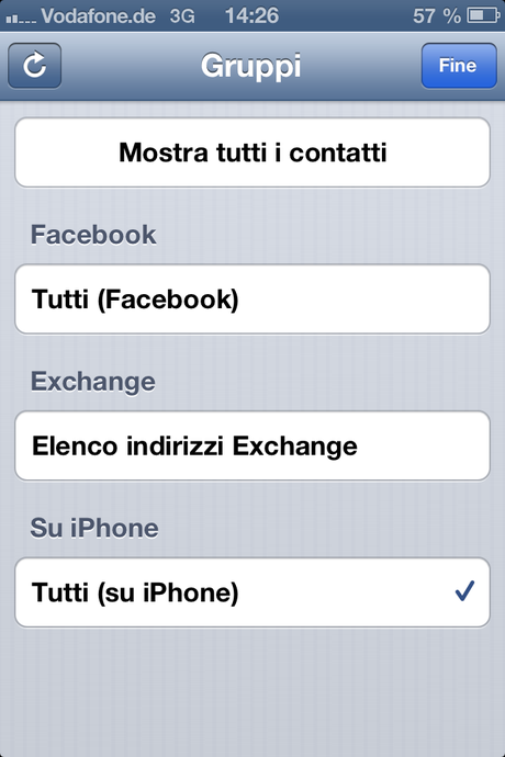 iPhone App: i problemi di importazione del tellows Score