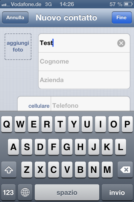 iPhone App: i problemi di importazione del tellows Score