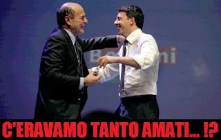 Bersani e Renzi: la fine di un amore che non è mai nato!?