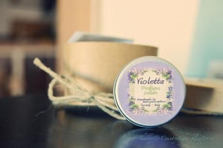 Profumo Solido di Violette- shabby&countrylife.blogspot.it