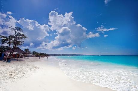 Seven Mile Beach a Negril in Giamaica (foto di Christopher Schoenbohm)