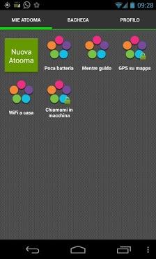 Atooma automatizza il tuo Android