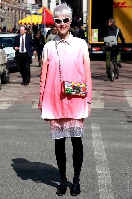 In the Street...Linda & Alessandro...Milan Design Week 2013