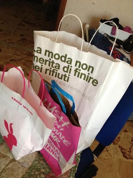 Una giornata di shopping con me