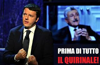 Renzi - D'Alema: Pax vobiscum in nomine Quirinale!