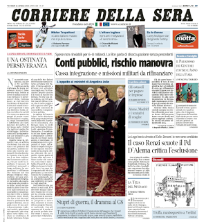 La prima pagina che racconta l'Italia