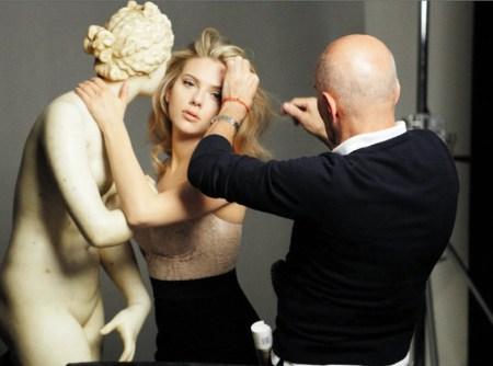 La campagna make-up di D&G con Scarlett Johansson e la Venere Medici