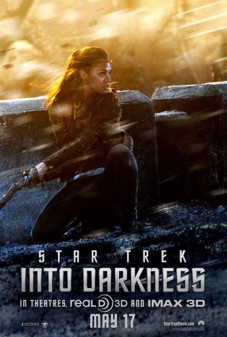 into darkness star trek zoe saldana