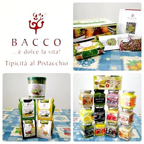 Collaborazione con Bacco: tipicità al Pistacchio