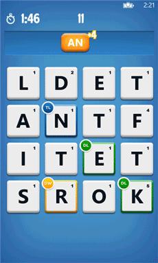 Ruzzle aggiornato con notifiche e statistiche di gioco.