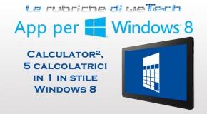 App per Windows 8: Calculator², 5 calcolatrici in 1 in stile Windows 8 - Logo