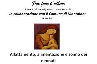 Seminario a Montaione: “Allattamento, alimentazione e sonno dei neonati”