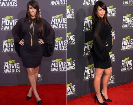 Kim Kardashian Mtv movie awards 2013