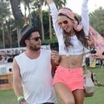 Alessandra Ambrosio “hippy” al Coachella Festival (foto)