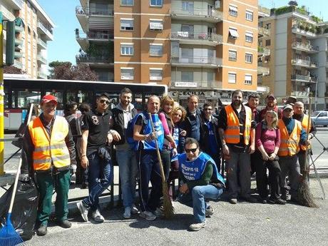Le bellissime immagini dell'ultimo Decoro Day nel XVIII Municipio. Si è svolto sabato scorso. Perché gli altri Municipi non copiano porcoggiuda?