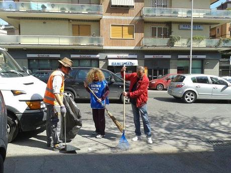 Le bellissime immagini dell'ultimo Decoro Day nel XVIII Municipio. Si è svolto sabato scorso. Perché gli altri Municipi non copiano porcoggiuda?