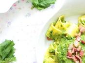 Pappardelle cime rapa pancetta