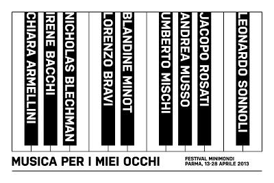 Musica per i miei occhi 2013