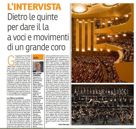 Intervista al maestro Faelli