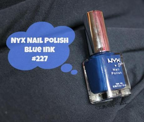 Nyx Blue ink