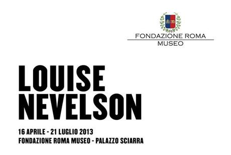 Louise Nevelson Palazzo Sciarra Roma