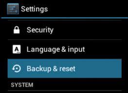 hard reset samsung galaxy s3 resettare il telefono