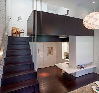 La casa della settimana: Micro-Loft a New York