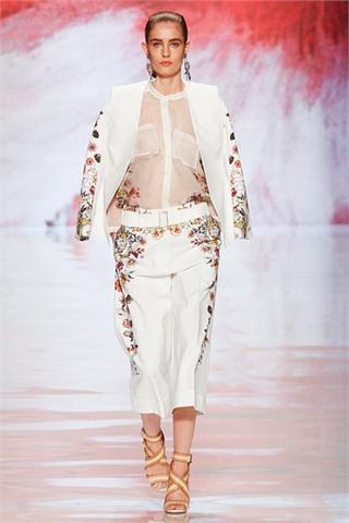 S/S 2013 fashion trends: floral embroidery