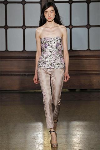 S/S 2013 fashion trends: floral embroidery