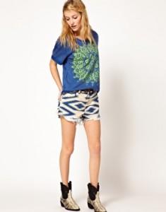 asos short stampa beacon