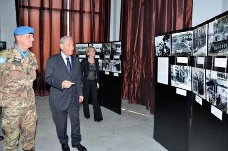 Libano/ Mostra fotografica a Tiro sui peacekeepers italiani