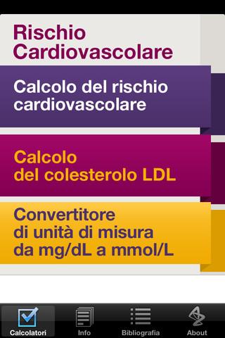 Due apps iOS per il calcolo del rischio cardiovascolare