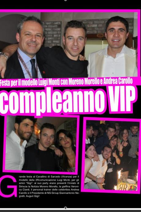 COMPLEANNO LUIGI MONTI VIP TOP MODEL