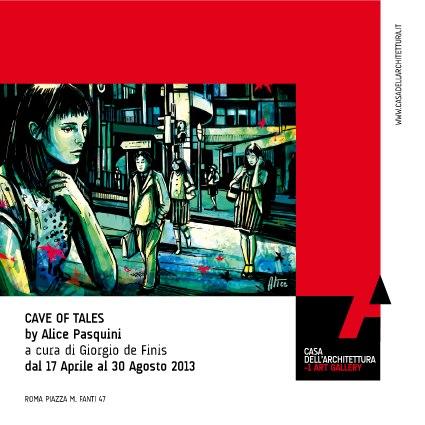 [link] Alice Pasquini @ -1 Art Gallery Casa dell'Architettura - mercoledì 17 aprile