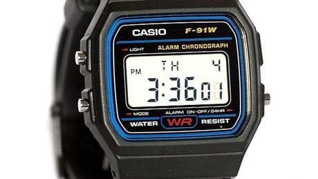 Casio F-91W, l’orologio “ufficiale” dei terroristi